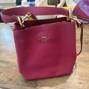Coach Fuchsia Crossbody Bag